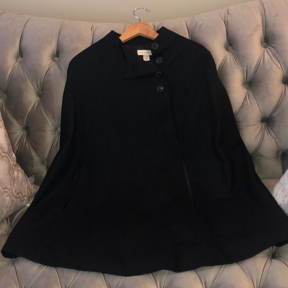 Lord and Taylor Cape in Black!